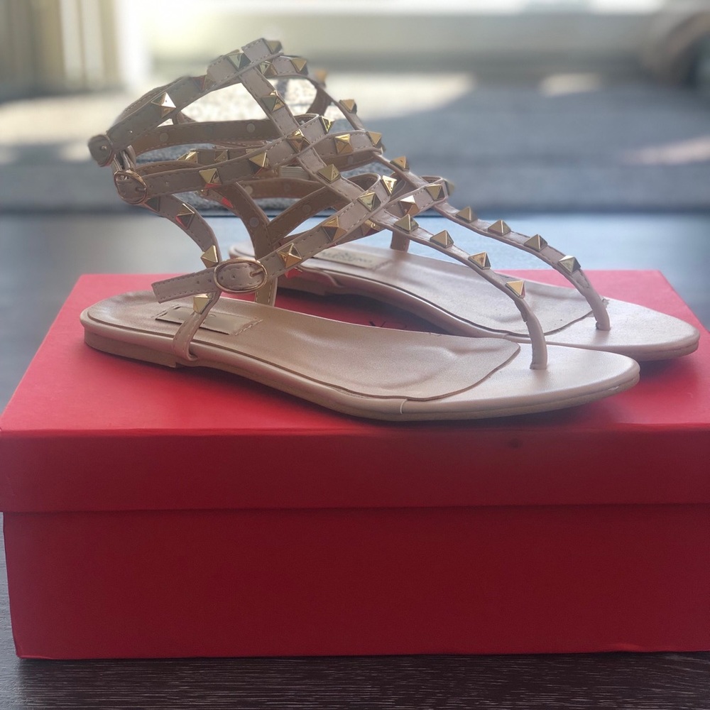 Inspired by Rockstud Sandals